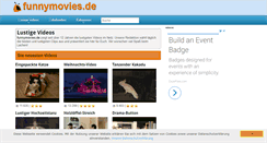 Desktop Screenshot of funnymovies.de